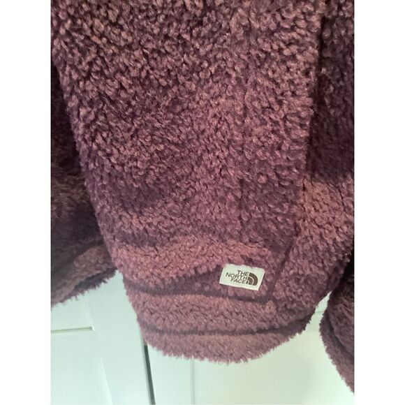 The North Face Womens Ridge Full Zip Hoodie Sz M BlackBerry Wine - Picture 4 of 9